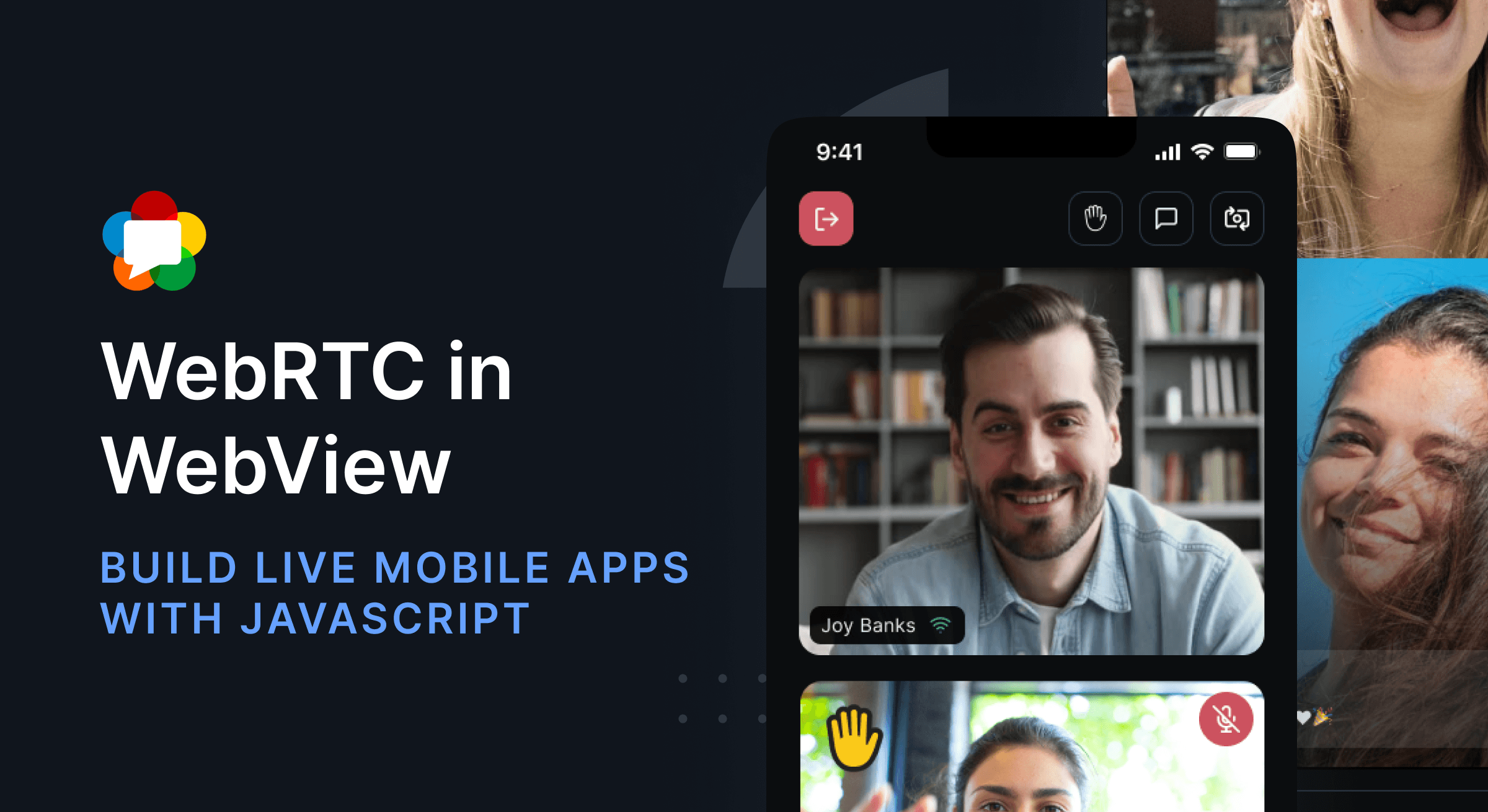 WebRTC in WebView - Build Live Mobile with JavaScript