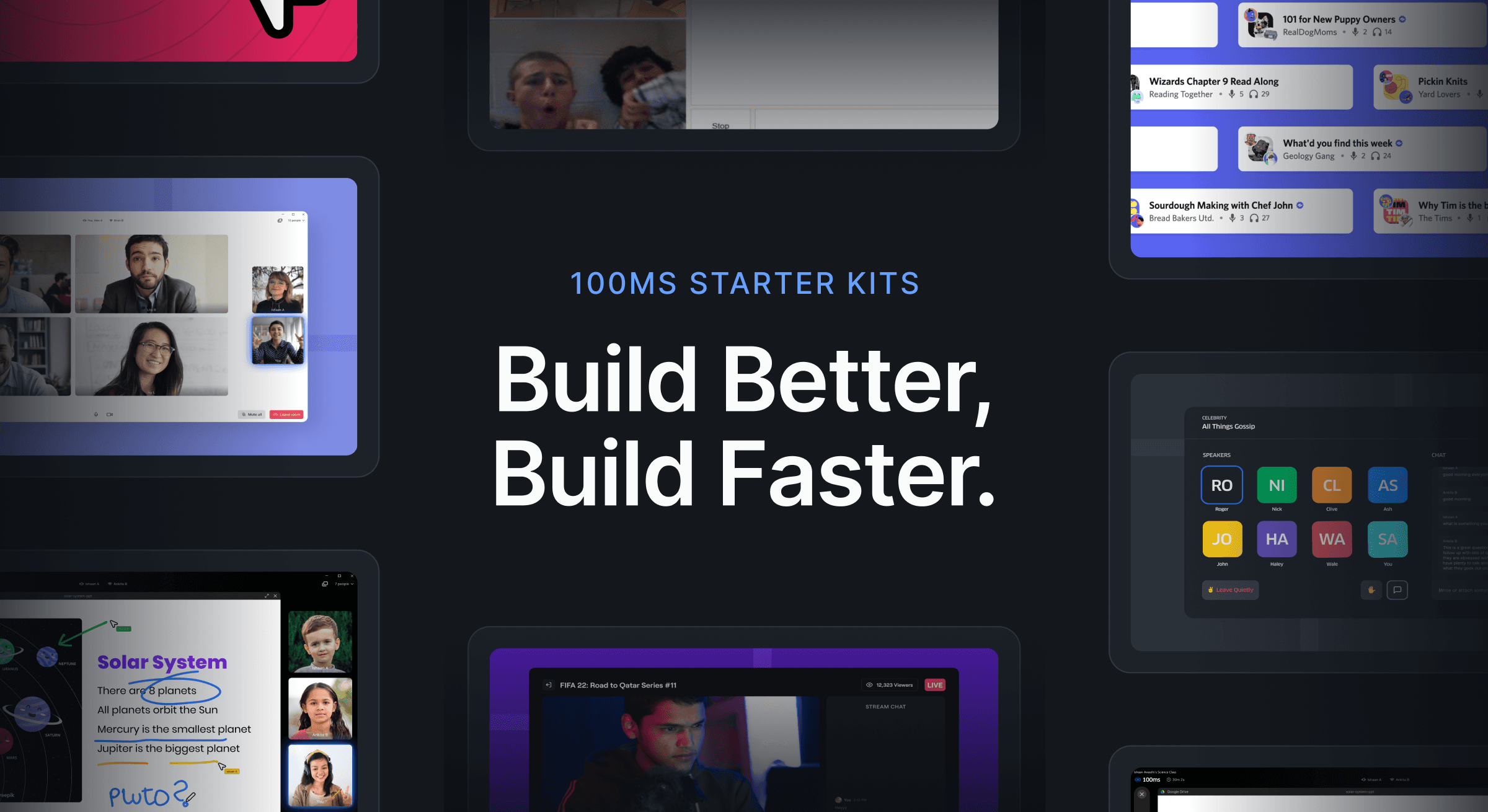 Introducing 100ms Starter Kits